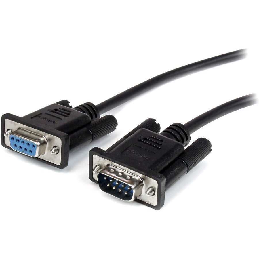 StarTech.com 0.5m Black Straight Through DB9 RS232 Serial Cable - M/F MXT10050CMBK