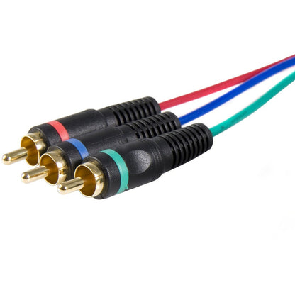 StarTech.com Cable adapter - RCA breakout - HD15 (m) - component (f) - 3 ft HD15CPNTMM3