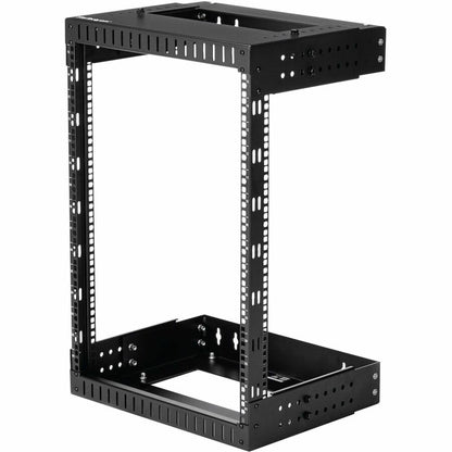 StarTech.com 2-Post 15U Heavy-Duty Wall Mount Network Rack, 19" Open Frame Server Rack with Adjustable Depth, Data Rack for IT Equipment~ RK15WALLOA