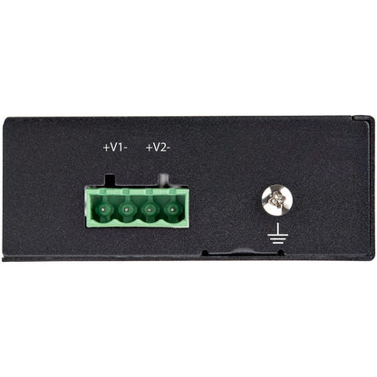 Star Tech.com Industrial Gigabit PoE Splitter - 90W Power over Ethernet PoE++ Splitter - 12-48V DC Splitter 802.3bt Ultra PoE -40C to +75C POESLT1G48V