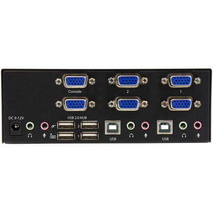 StarTech.com 2-port KVM Switch with Dual VGA and 2-port USB Hub - USB 2.0 SV231DVGAU2A