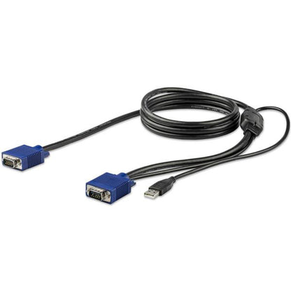 StarTech.com 6 ft. (1.8 m) USB KVM Cable for StarTech.com Rackmount Consoles - VGA and USB KVM Console Cable (RKCONSUV6) RKCONSUV6