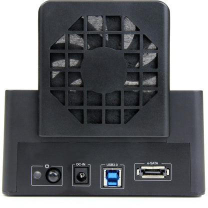 StarTech.com External docking station for 2.5in or 3.5in SATA III hard drives - eSATA or USB 3.0 with UASP SDOCKU33EF