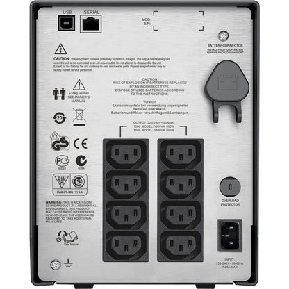 APC by Schneider Electric Smart-UPS C 1000VA LCD 230V SMC1000I