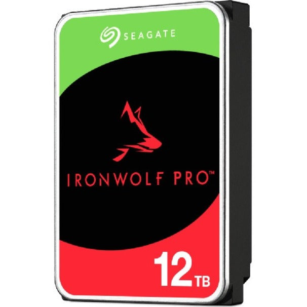 Disque dur Seagate IronWolf Pro ST12000NT001 12 To - 3,5" interne - SATA (SATA/600) - Méthode d'enregistrement magnétique conventionnel (CMR) ST12000NT001