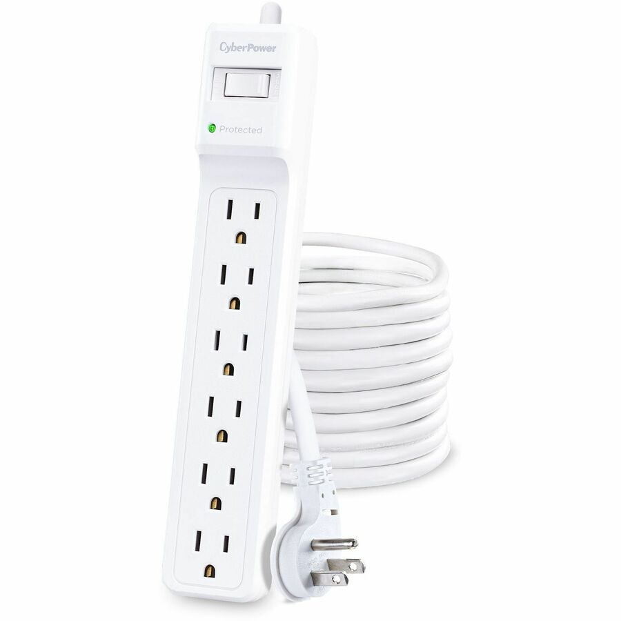 CyberPower B625 Essential 6 - Outlet Surge Protector with 1500 J Surge Suppression B625