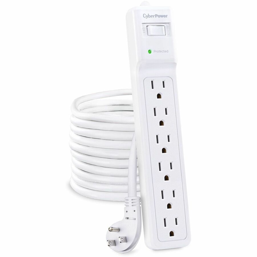 CyberPower B625 Essential 6 - Outlet Surge Protector with 1500 J Surge Suppression B625