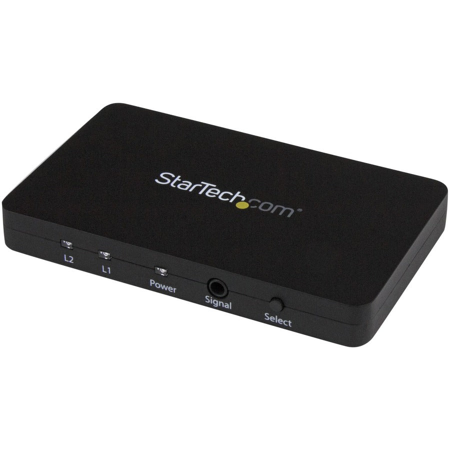 StarTech.com 2-Port HDMI Automatic Video Switch w/ Aluminum Housing and MHL Support - 4K 30Hz VS221HD4K