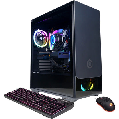 CyberPowerPC Gamer Supreme SLC10760CPGV3 Gaming Desktop Computer - Intel Core i7 13th Gen i7-13700KF - 16 GB - 2 TB HDD - 1 TB SSD - Mid-tower - Black SLC10760CPGV3