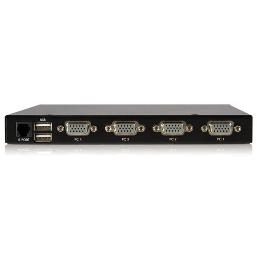 StarTech.com 4 Port USB VGA IP KVM Switch with Virtual Media SV441DUSBI