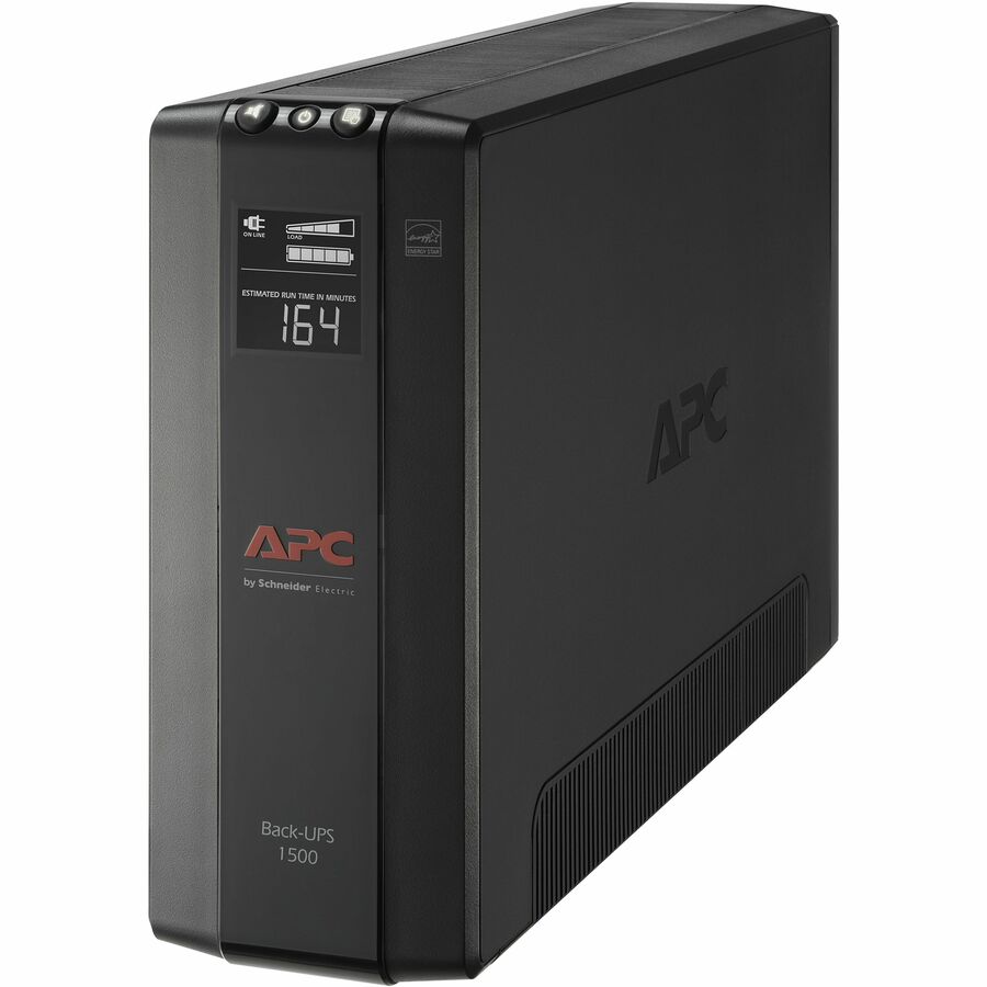 APC by Schneider Electric Back UPS Pro BX1500M, Compact Tower, 1500VA, AVR, LCD, 120V BX1500M