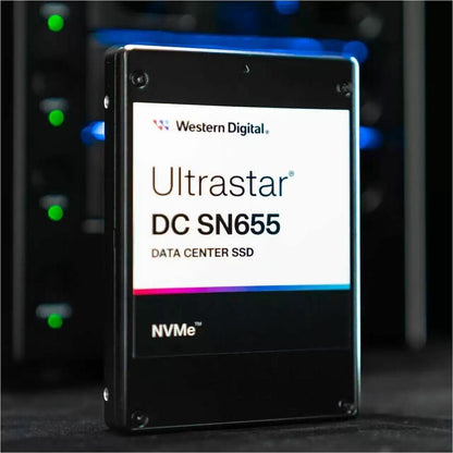 WD Ultrastar DC SN655 WUS5EA176ESP7E4 7.68 TB Solid State Drive - U.3 15 mm Internal - PCI Express NVMe (PCI Express NVMe 4.0 x4) - Read Intensive 0TS2468