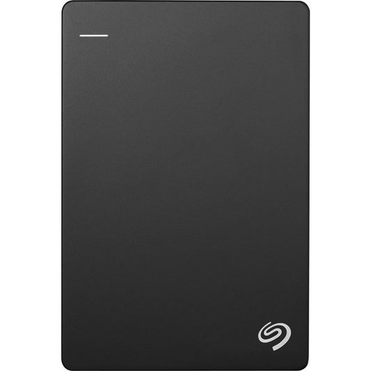 Seagate Backup Plus Slim STHN1000400 1 TB Portable Hard Drive - External - Black STHN1000400