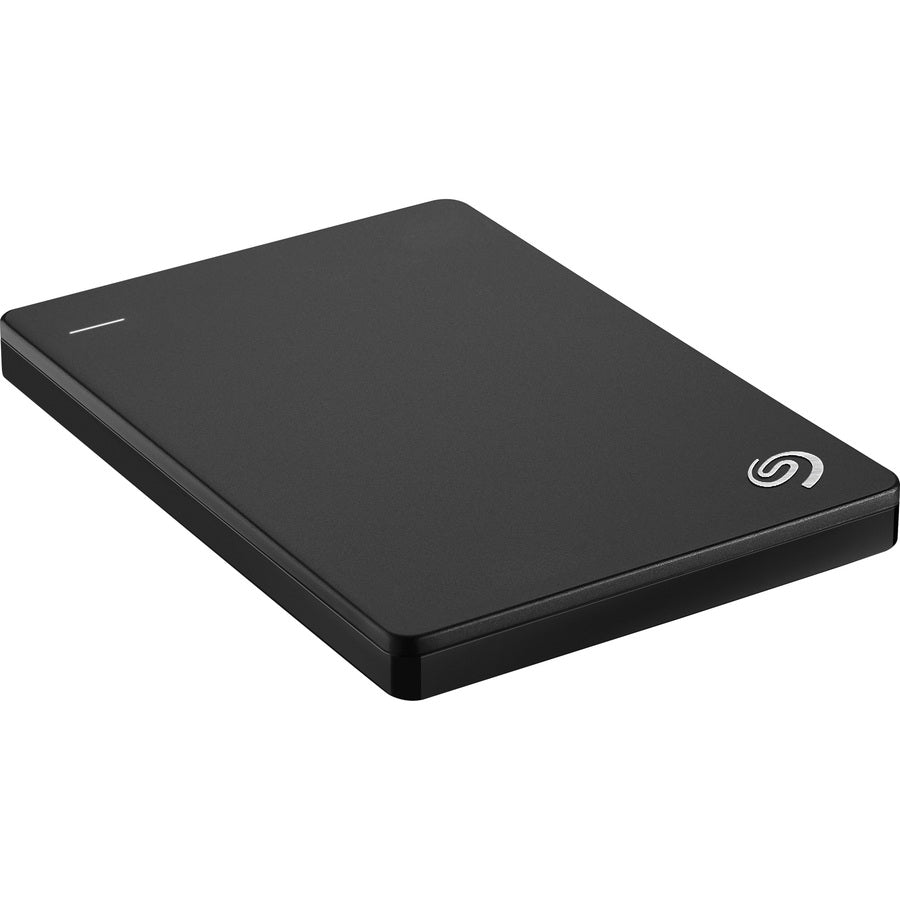 Seagate Backup Plus Slim STHN1000400 1 TB Portable Hard Drive - External - Black STHN1000400