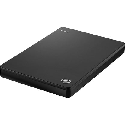 Seagate Backup Plus Slim STHN1000400 1 TB Portable Hard Drive - External - Black STHN1000400