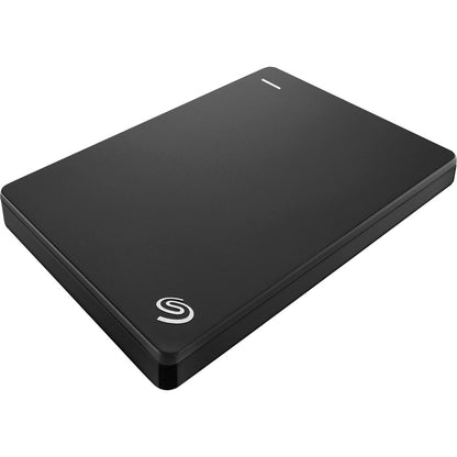 Seagate Backup Plus Slim STHN1000400 1 TB Portable Hard Drive - External - Black STHN1000400