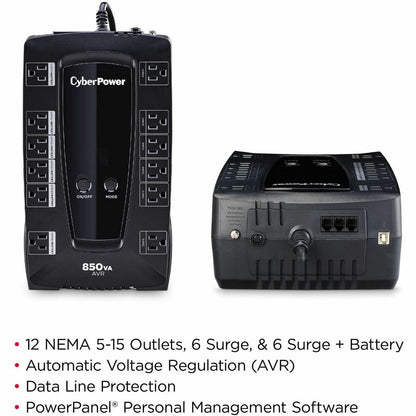 CyberPower LE850G 850VA Compact UPS LE850G