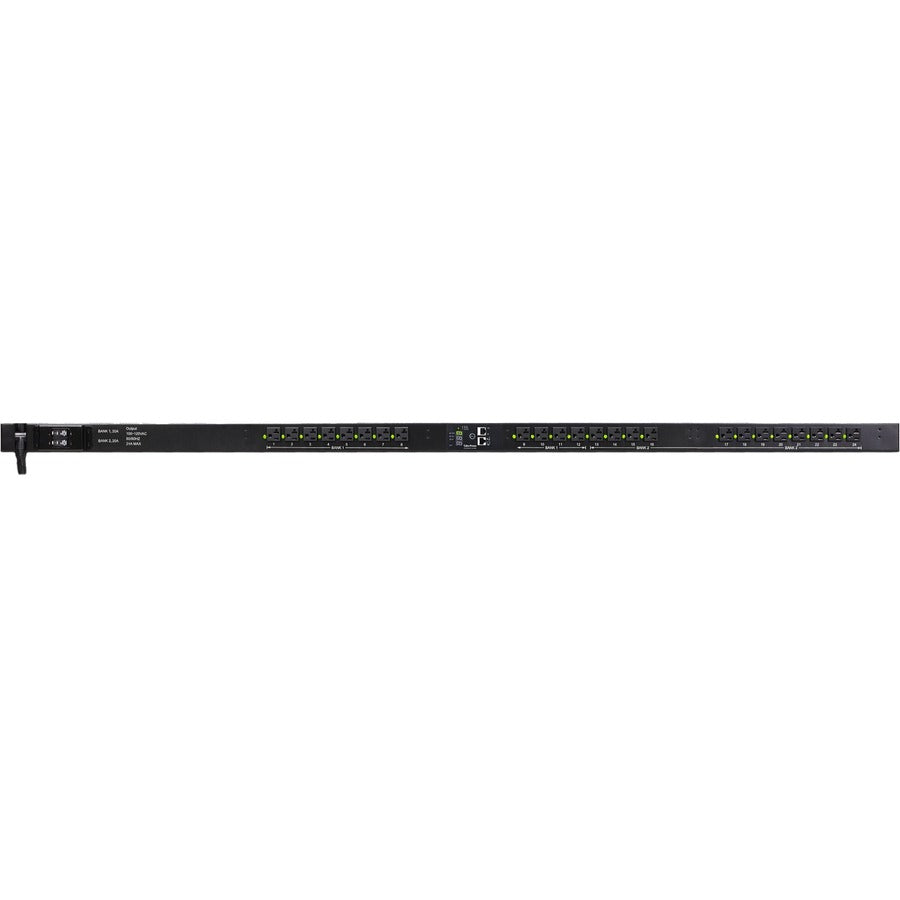 PDU commuté CyberPower RM 0U PDU30SWVT24FNET 30 A 120 V 24 prises PDU30SWVT24FNET