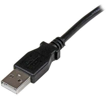 StarTech.com 3m USB 2.0 A to Left Angle B Cable - M/M USBAB3ML