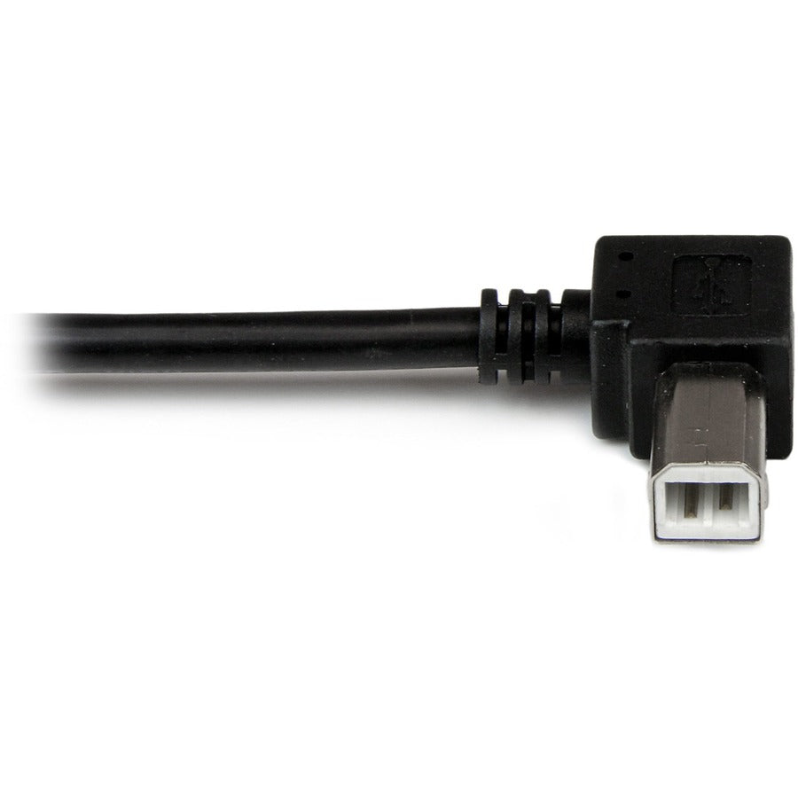 StarTech.com 3m USB 2.0 A to Left Angle B Cable - M/M USBAB3ML