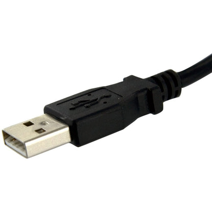 StarTech.com 3 ft Panel Mount USB Cable A to A - F/M USBPNLAFAM3