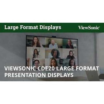 ViewSonic CDE5520 Digital Signage Display CDE5520