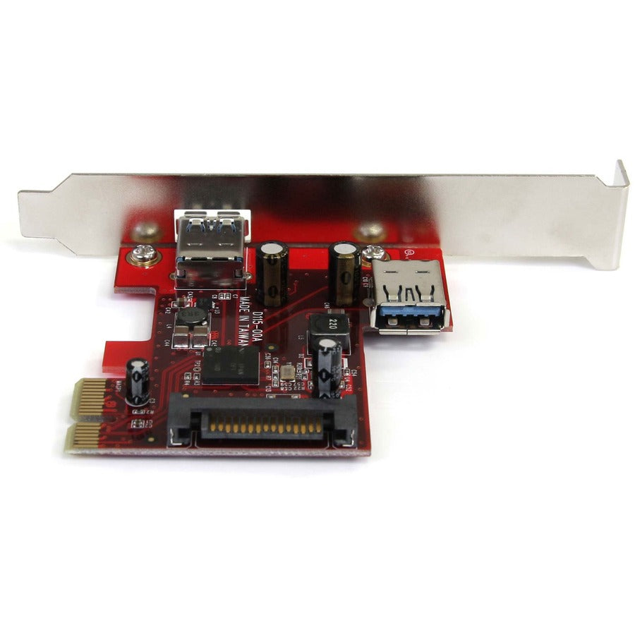 StarTech.com 2 port PCI Express SuperSpeed USB 3.0 Card with UASP Support - 5Gbps - 1 Internal 1 External PEXUSB3S11