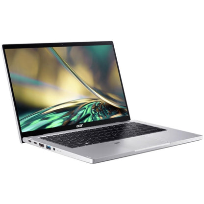 Acer Spin 3 SP314-55N SP314-55N-72CE 14" Touchscreen Convertible 2 in 1 Notebook - Full HD - Intel Core i7 12th Gen i7-1255U - 16 GB - 1 TB SSD - English (US), French Keyboard - Pure Silver NX.K0QAA.002