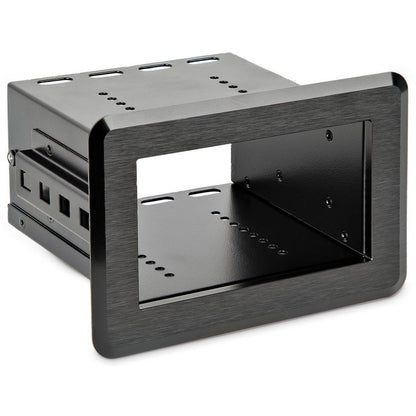 StarTech.com Single-Module Conference Table Connectivity Box - For Adding Power / Charging / AV / Laptop Docking Module BEZ4MOD