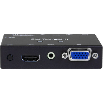 StarTech.com 2x1 VGA + HDMI to VGA Converter Switch w/ Priority Switching - 1080p VS221HD2VGA