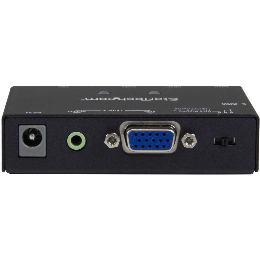 StarTech.com 2x1 VGA + HDMI to VGA Converter Switch w/ Priority Switching - 1080p VS221HD2VGA