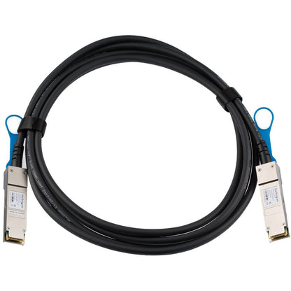 StarTech.com MSA Uncoded Compatible 3m 40G QSFP+ to QSFP+ Direct Attach Cable - 40 GbE QSFP+ Copper DAC 40 Gbps Low Power Passive Twinax QSFP40GPC3M