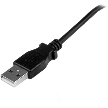 StarTech.com 1m Micro USB Cable - A to Up Angle Micro B USBAUB1MU