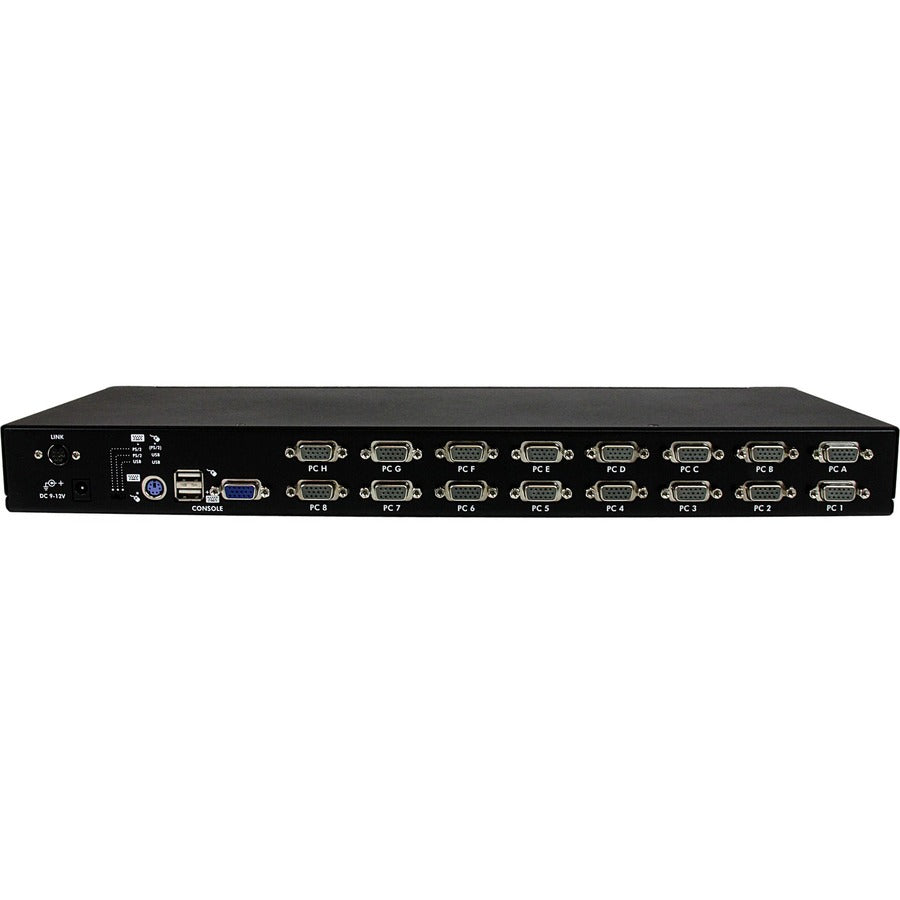 StarTech.com 16 Port 1U Rackmount USB PS/2 KVM Switch with OSD SV1631DUSB