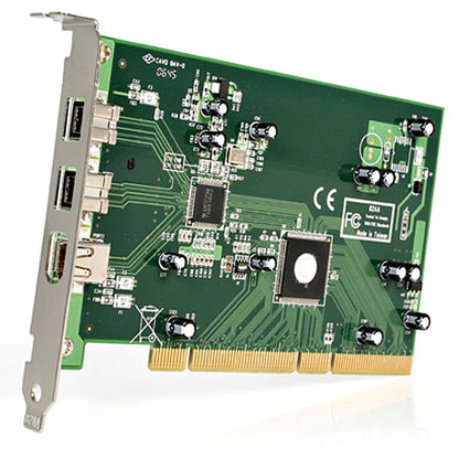 StarTech.com 3 Port 2b 1a PCI 1394b FireWire Adapter Card with DV Editing Kit PCI1394B_3