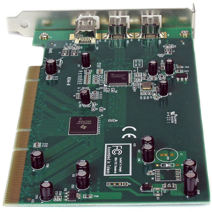 StarTech.com 3 Port 2b 1a PCI 1394b FireWire Adapter Card with DV Editing Kit PCI1394B_3