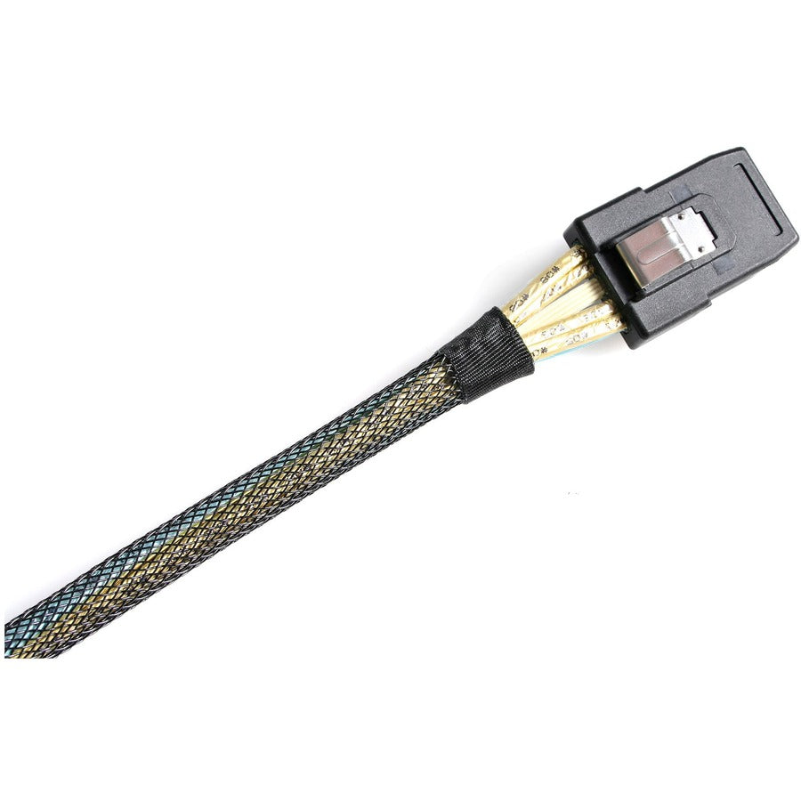 StarTech.com 50cm Internal Mini-SAS Cable SFF-8087 To SFF-8087 & Sideband - Serial Attached SCSI (SAS) internal cable - with Sidebands - 4-Lane - 36 pin 4i Mini MultiLane - 36 pin 4i Mini MultiLane - 50 cm SAS878750