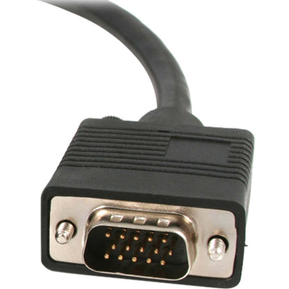 StarTech.com 6 ft DVI-I to DVI-D and HD15 VGA Video Splitter Cable - M/M DVIVGAYMM6