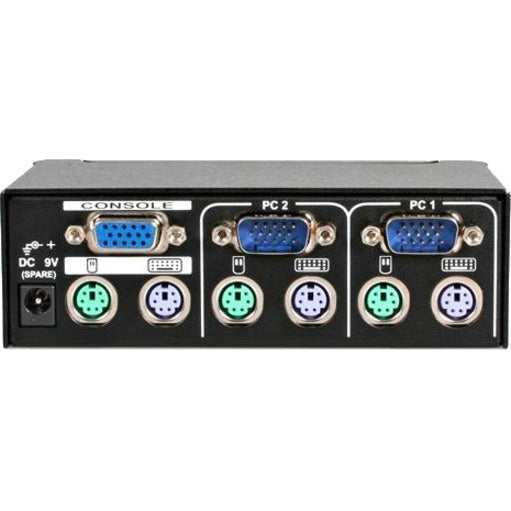 StarTech.com 2 Port Professional PS/2 KVM switch - PS/2 - 2 ports - 1 local user - 1U SV-231