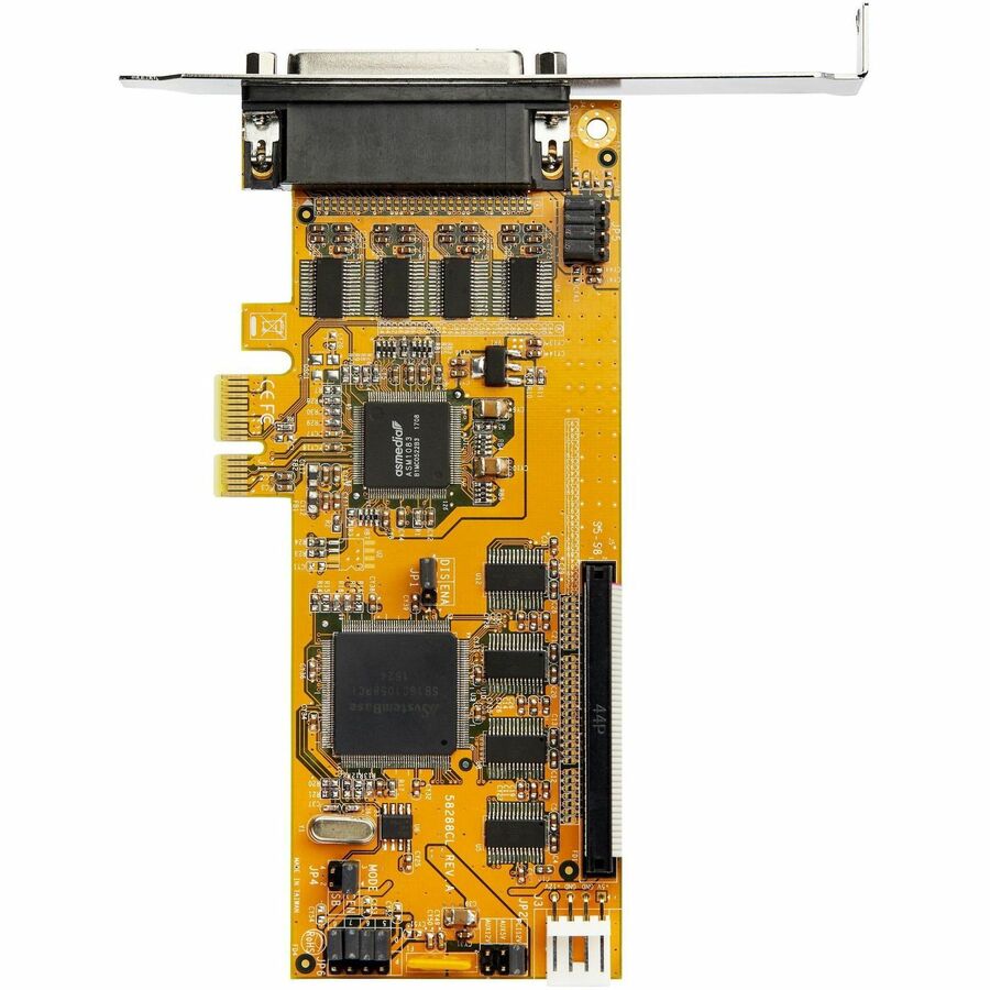 StarTech.com 8-Port PCI Express RS232 Serial Adapter Card -PCIe to Serial DB9 Controller 16C1050 UART - Low Profile - 15kV ESD - Win/Linux PEX8S1050LP