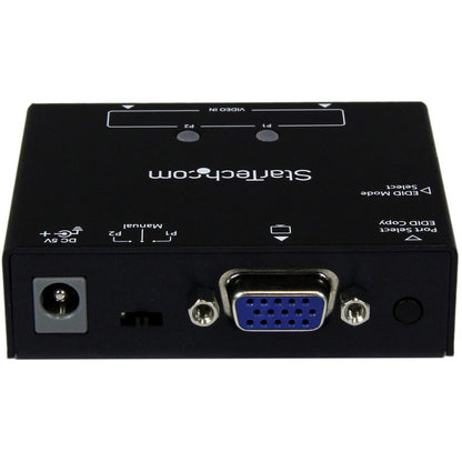 StarTech.com 2-Port VGA Auto Switch Box with Priority Switching and EDID Copy ST122VGA