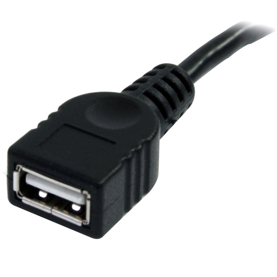 StarTech.com 3 ft Black USB 2.0 Extension Cable A to A - M/F USBEXTAA3BK