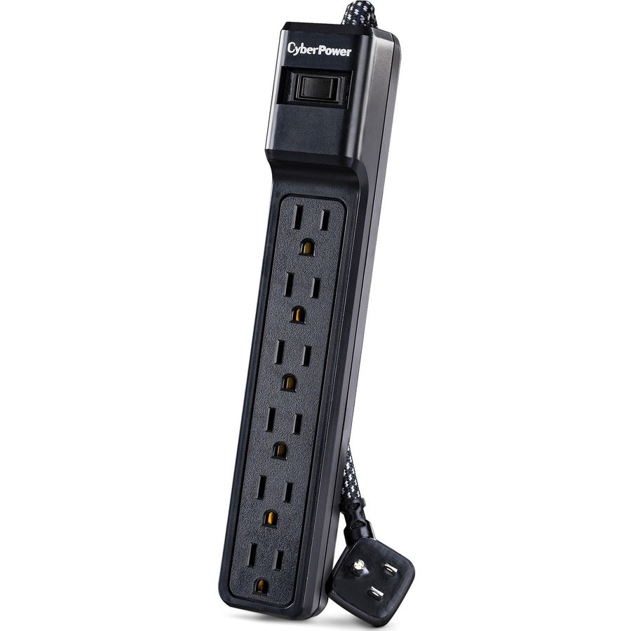 CyberPower B608B 6-Outlet Surge Suppressor/Protector B608B