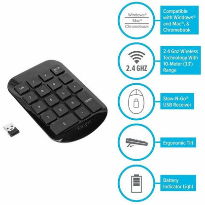 Targus Wireless Numeric Keypad AKP11US