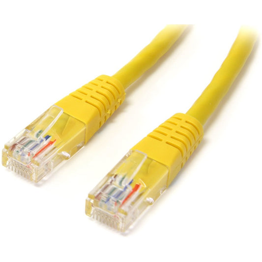 StarTech.com 2 ft Yellow Molded Cat5e UTP Patch Cable M45PATCH2YL