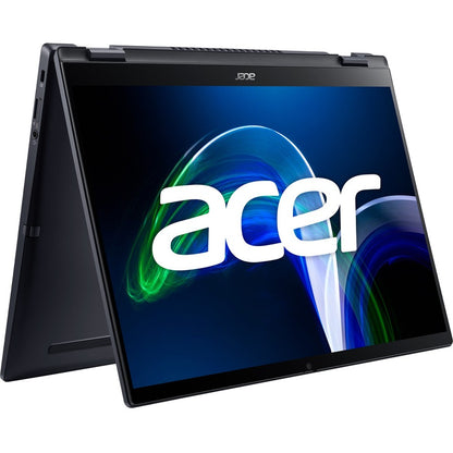 Acer TravelMate Spin P6 P614RN-52 TMP614RN-52-77DL 14" Touchscreen Convertible 2 in 1 Notebook - WUXGA - Intel Core i7 11th Gen i7-1165G7 - 16 GB - 512 GB SSD - English Keyboard - Galaxy Black NX.VT1AA.004