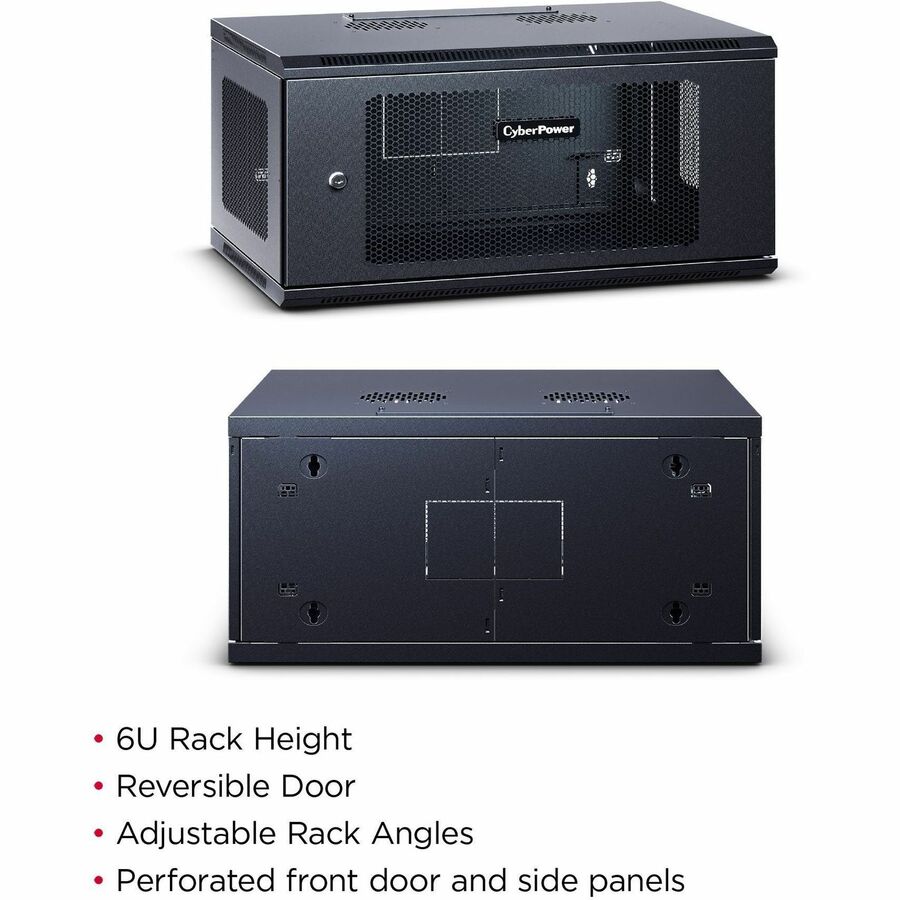 CyberPower CR6U61003 Wall Mount Enclosure CR6U61003