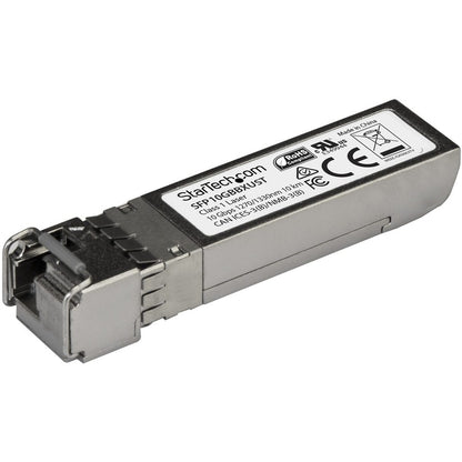 StarTech.com MSA Uncoded SFP+ Transceiver Module - 10GBASE-BX - 10 GbE Gigabit Ethernet BiDi Fiber (SMF) SFP10GBBXUST