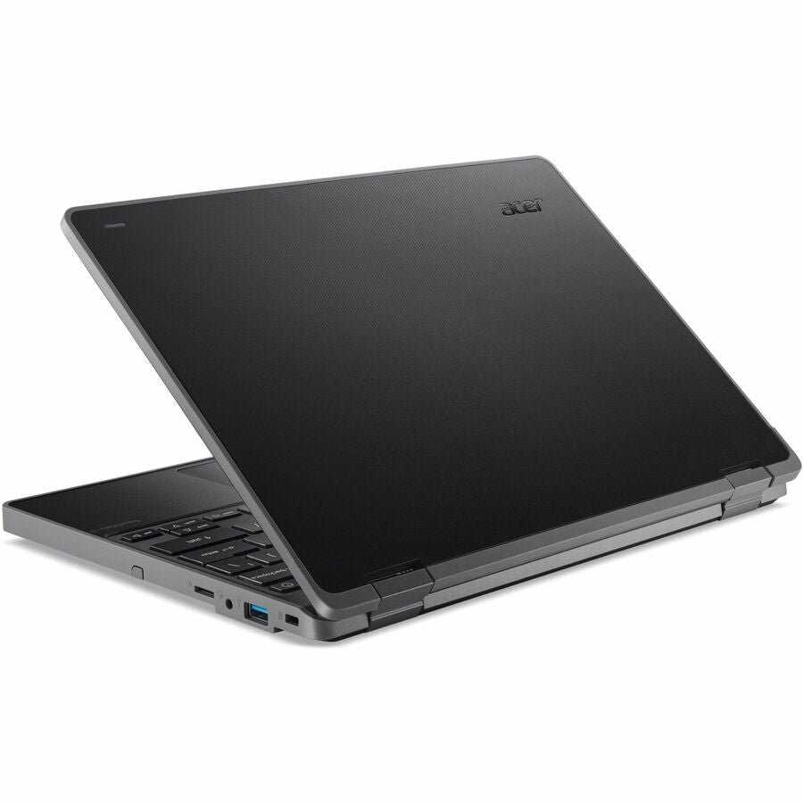 Acer TravelMate Spin B3 B311R-33 TMB311R-33-C872 11.6" Touchscreen Convertible 2 in 1 Notebook - WXGA - Intel N100 - 8 GB - 128 GB Flash Memory - English Keyboard - Black NX.VYNAA.001