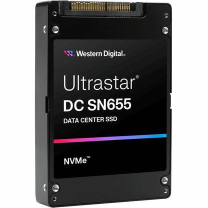 WD Ultrastar DC SN655 WUS5EA176ESP7E1 7.68 TB Solid State Drive - U.3 15 mm Internal - PCI Express NVMe (PCI Express NVMe 4.0) 0TS2459